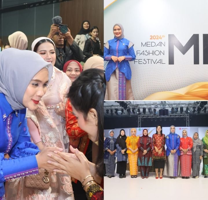 Ketua Dekranasda Tapsel Hadiri Medan Fashion Festival