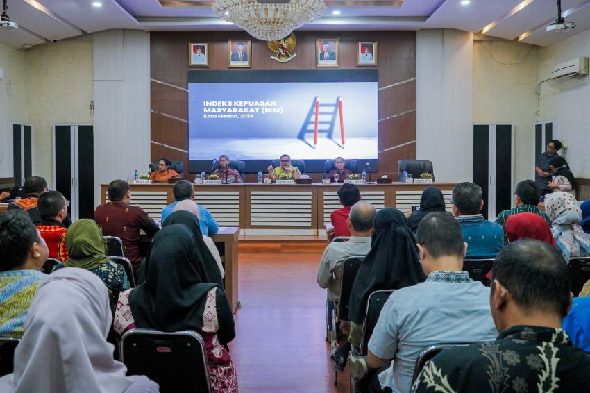 Juli- November, Pemko Medan Lakukan Survey Indeks Kepuasan Masyarakat Terhadap Pelayanan Publik