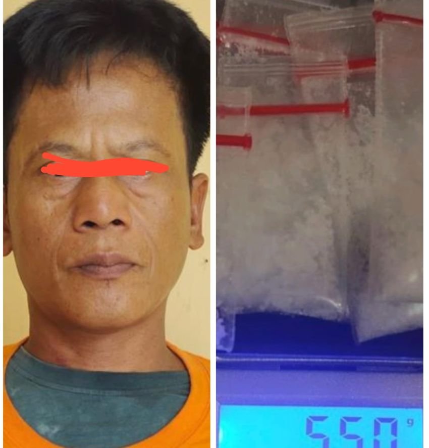 Sempat Dibuang Tersangka Polres Labusel Gagalkan Peredaran 7 Paket Sabu