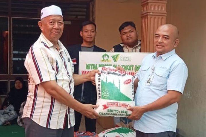 MPZ Amaliyah Salurkan Bantuan Logistik Untuk Warga Terdampak Kebakaran di Kelurahan Bantan