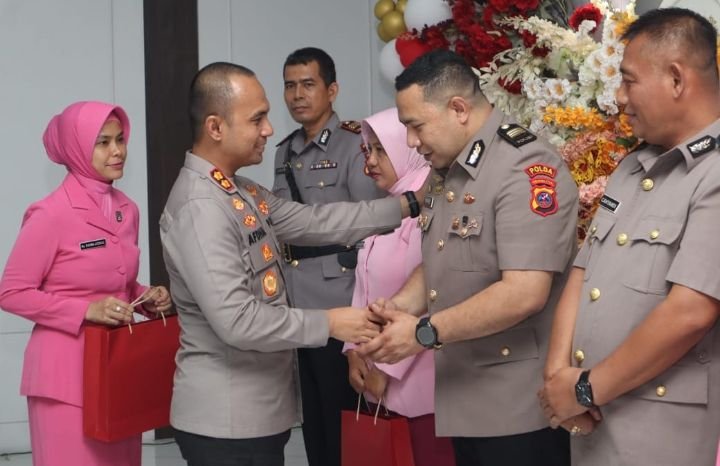 Polres Asahan Laksanakan Kegiatan Pisah Sambut Pejabat Polres Asahan