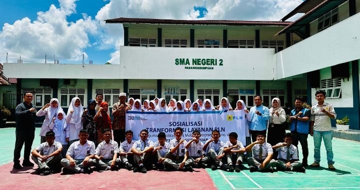 Peringati Hari Anak Nasional, PLN UP3 Padangsidimpuan Sosialisasikan Transformasi Layanan PLN