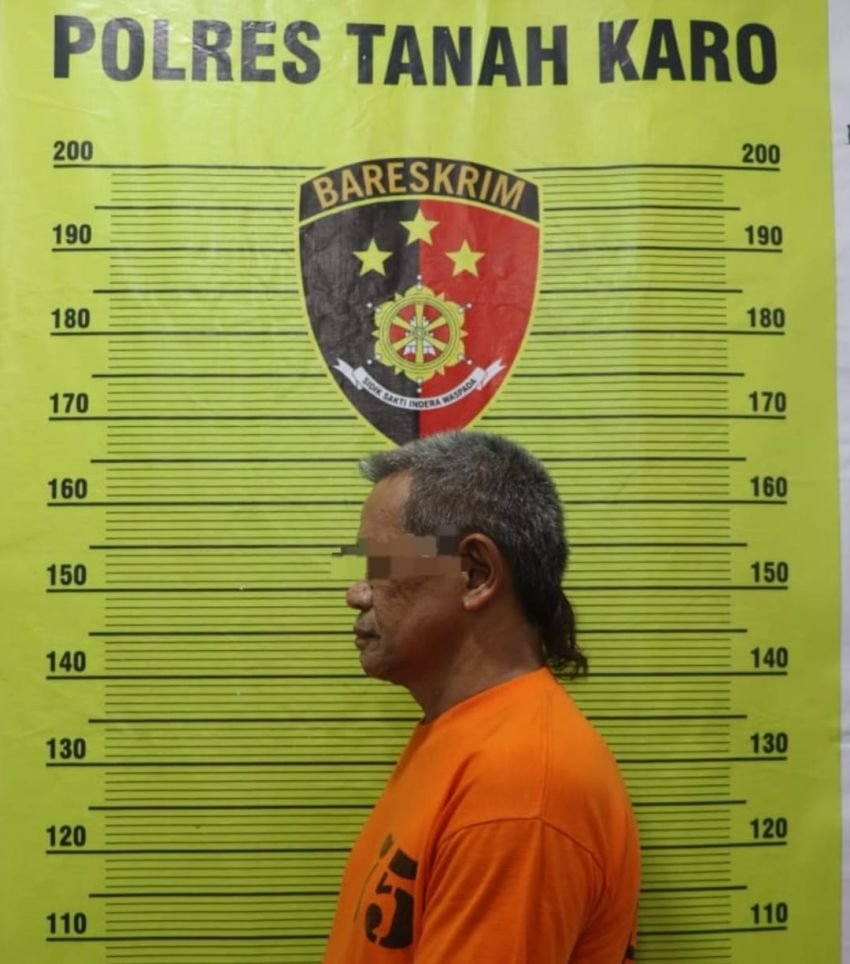 Inilah Wajah Tersangka Yang Memerintahkan 2 Eksekutor Bakar Rumah Sempurna Pasaribu