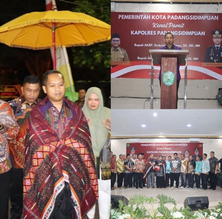 Momen Kehangatan Kenal Pamit Kapolres Padangsidimpuan, AKBP Dr. Wira Prayatna