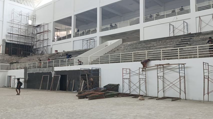 Pembangunan Indoor Volleybal Berbiaya Rp58 Miliar, Siap Sukseskan PON XXI di Sumut