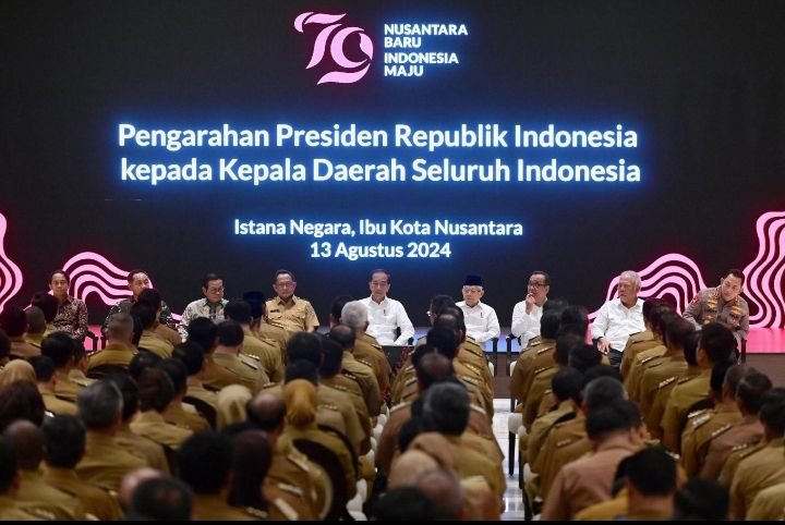 Bupati Pakpak Bharat Hadiri Pengarahan Presiden RI di Istana Garuda IKN