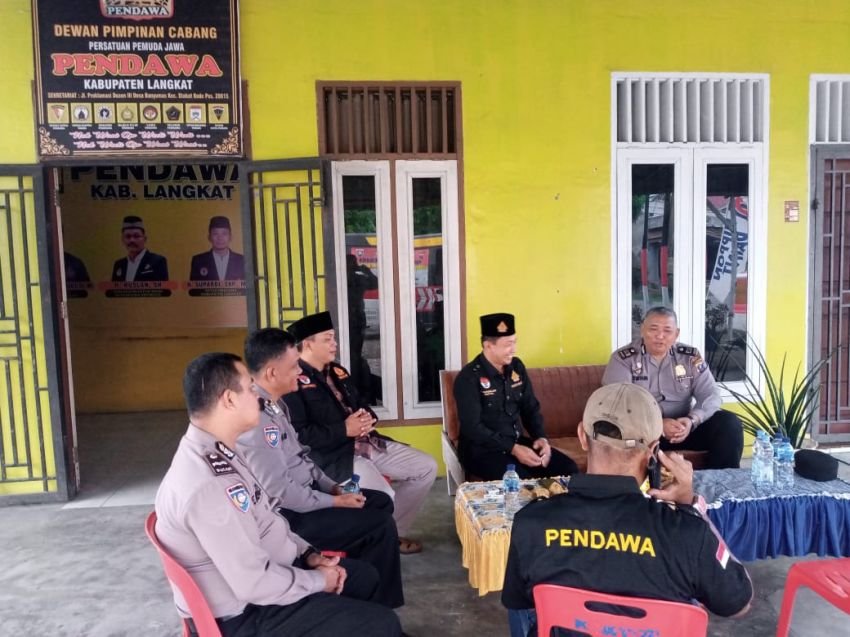 Kasat Binmas Polres Langkat DPC Pendawa Langkat