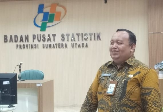 Kepala BPS Sumut Asim Saputra : Inflasi Sumut Hanya 2,06 % Bulan Juli 2024