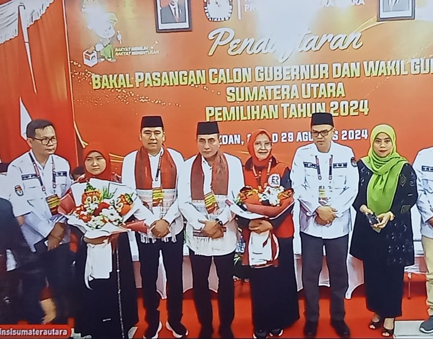 Pegang Amanah Rakyat Sumut, Edy - Hasan Resmi Mendaftar Sebagai Bacalon Gubsu
