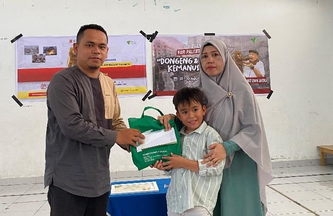 TK IT Ulul Ilmi Islamic School Salurkan Donasi Untuk Palestina