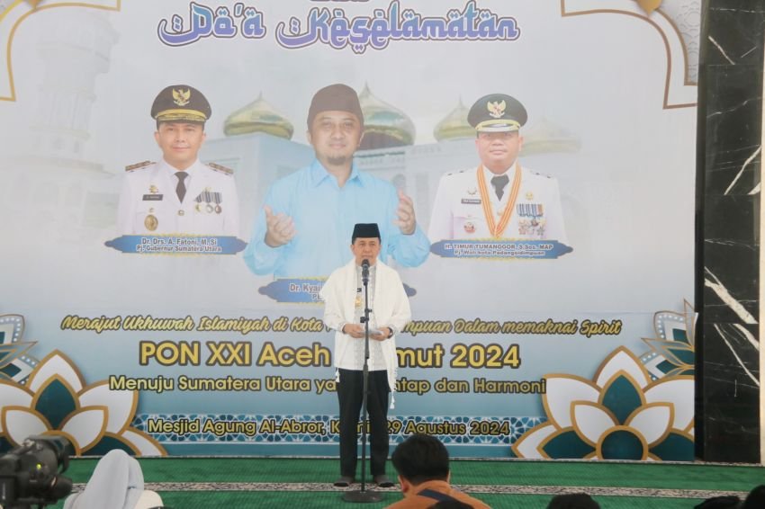 Pj Gubernur Sumut Agus Fatoni Ajak Masyarakat Padangsimpuan Ambil Peran Meriahkan PON XXI