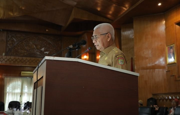 Bupati Asahan Sampaikan Pendapat Akhir di Paripurna DPRD