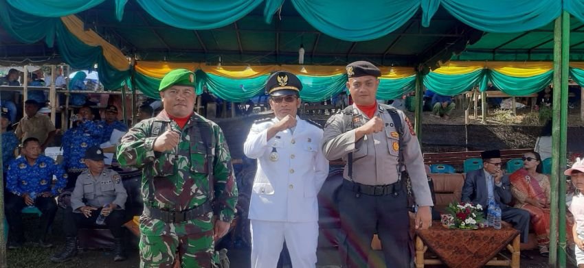 Camat Tinada Rudolf Agus Solin Jadi IRUP HUT RI Ke 79 Tingkat kecamatan Tinada 2024