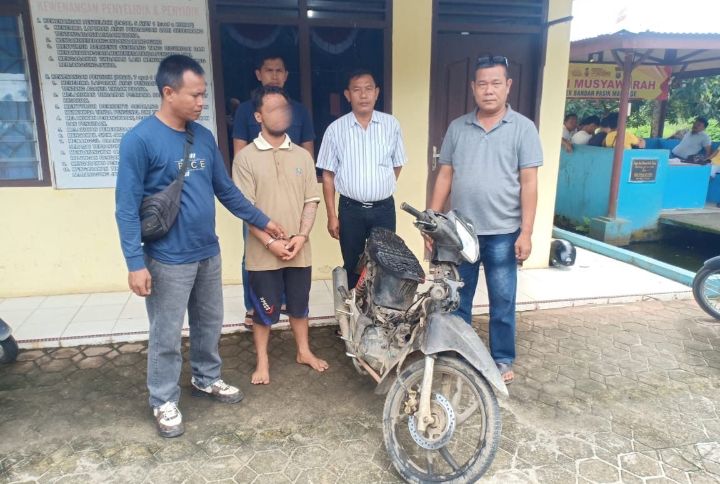 Polsek BP Mandoge Berhasil Tangkapan Pelaku Curanmor di Desa Suka Makmur