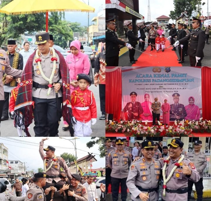 Moment Suka Cita! Acara Kenal Pamit Kapolres Padangsidimpuan: Dari AKBP Dudung Setyawan ke AKBP Dr. Wira Prayatna
