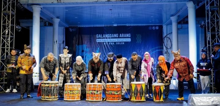 Bupati Solok Secara Resmi Membuka Kolaborasi Tiga Even