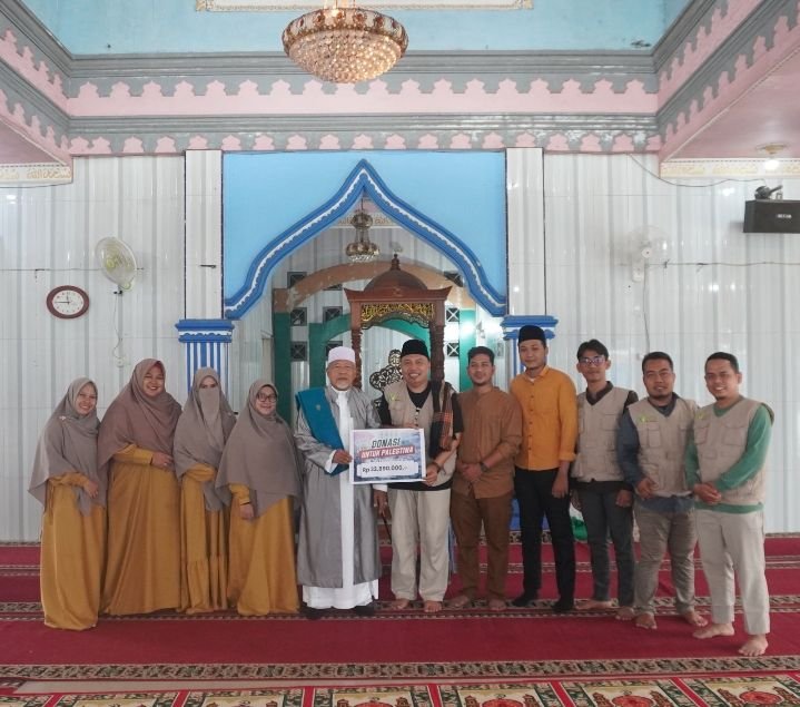 Sekolah Islam Terpadu Jabal Noor Salurkan Donasi Palestina