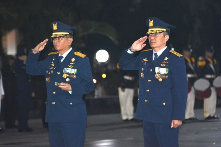 Komandan Kosek I Medan Ikuti Upacara AKRS di Taman Makam Pahlawan Bukit Barisan
