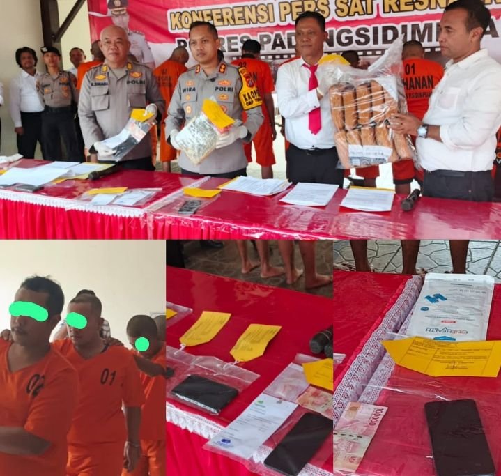 Perdana, AKBP Wira Prayatna Ungkap 9 Tersangka Jaringan Narkotik di Padangsidimpuan,