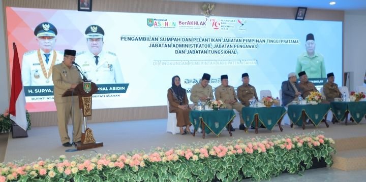 Wakil Bupati Asahan Lantik PPT Pratama