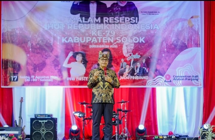 Malam Resepsi Perayaan Hari Ulang Tahun Republik Indonesia Ke-79 di Kabupaten Solok