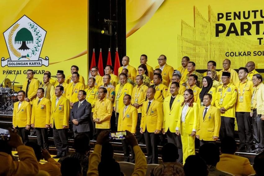 Presiden Jokowi dan Presiden Terpilih Prabowo Hadir, Munas XI Partai Golkar Resmi Tutup,  Bahlil Lahadalia Sebagai Ketua Umum 2024 - 2029