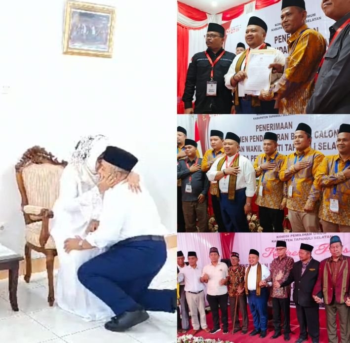 Dengan Restu Ibu! Dolly Pasaribu Resmi Daftar Calon Bupati Tapanuli Selatan 2024-2029