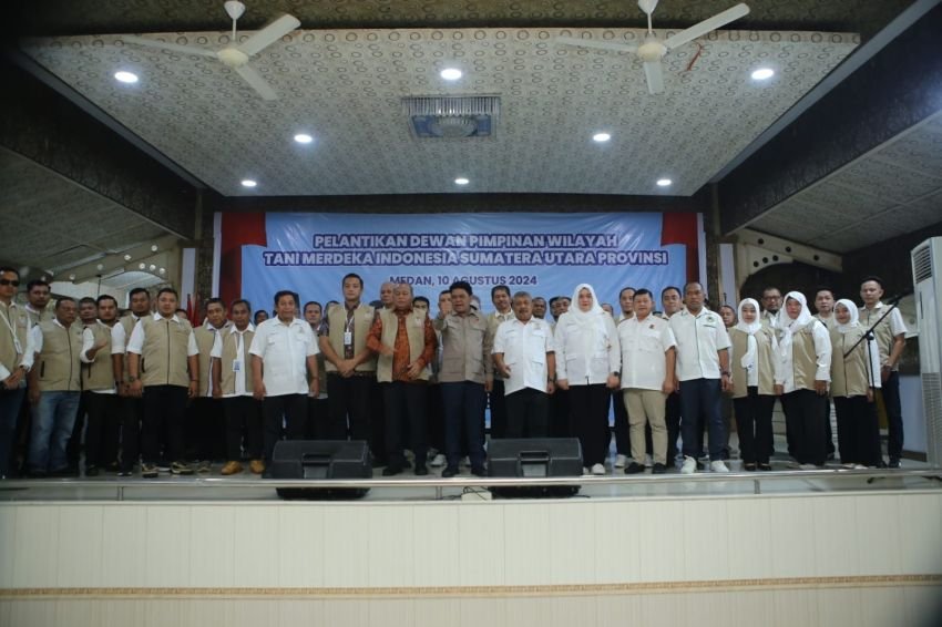 Muhammad Husni Pimpin Tani Merdeka Sumut, Siap Jadi Ujung Tombak Pemerintah Tingkatkan Pertanian