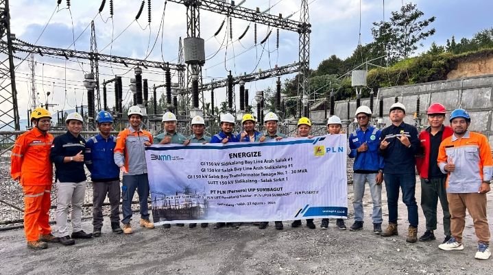 Kolaborasi PLN, Kebut Pekerjaan Rekomisioning dan Energize GI dan SUTT 150 kV Sidikalang-Salak Line #1