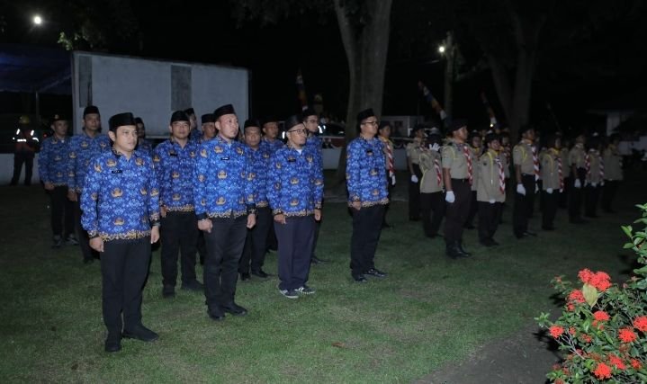 Pemkab Bersama Forkopimda Asahan Apel Renungan Suci Dalam Memperingati HUT RI Ke 79