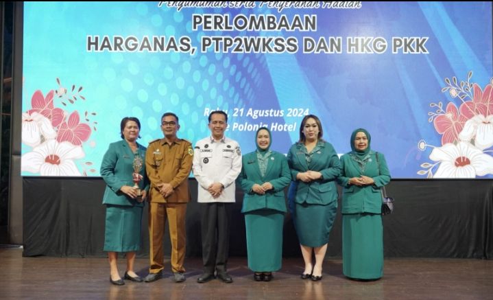 Kecamatan Tinada Raih Juara III Tingkat Sumut Kategori IVA Test Tahun 2024