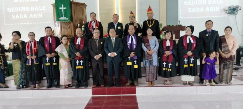 Ribuan Jemaat GKPPD Sada Arih Medan, Hadiri Perayakan Pesta PERAK 25 Tahun