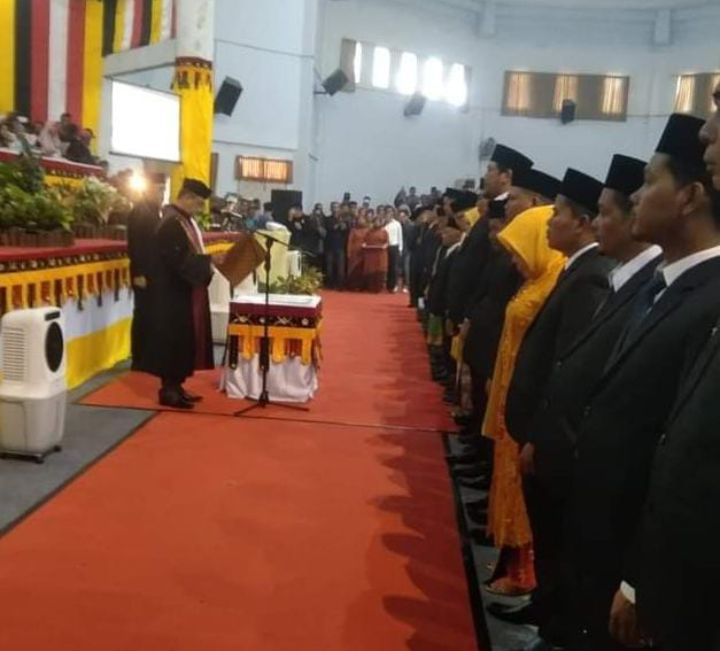 40 Anggota DPRD Madina Dilantik untuk Kepemimpinan dan Mewakili Rakyat, Ini Daftarnya