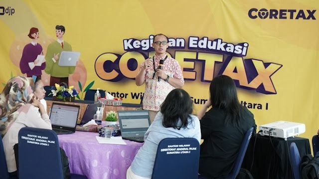 DJP Sumatera Utara I Gelar Edukasi Coretax