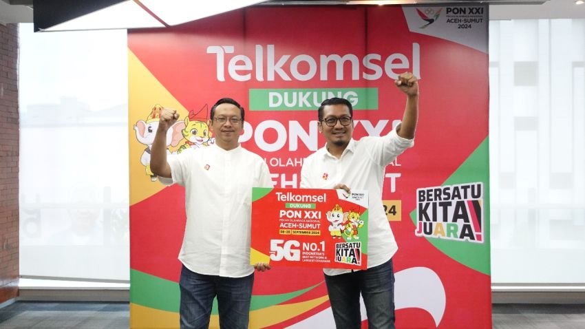 Telkomsel Hadirkan 5G Untuk Sukseskan Pekan Olahraga Nasional  (PON) Aceh Sumut 2024