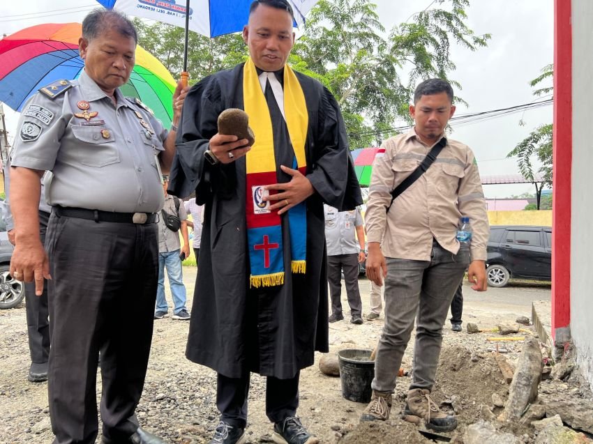 Lakukan Groundbreaking Tahap 3, Kalapas : “Semoga Menjadi Berkat Bagi Banyak Orang”