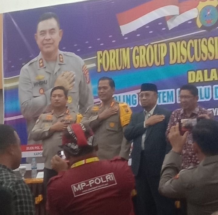 Polda Sumut Gelar FGD dan Diskusi Panel Cooling System Pemilu Damai 2024