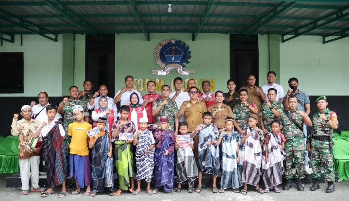 Kodim 0208/Asahan Gelar Bakti Sosial Jelang HUT TNI ke 79