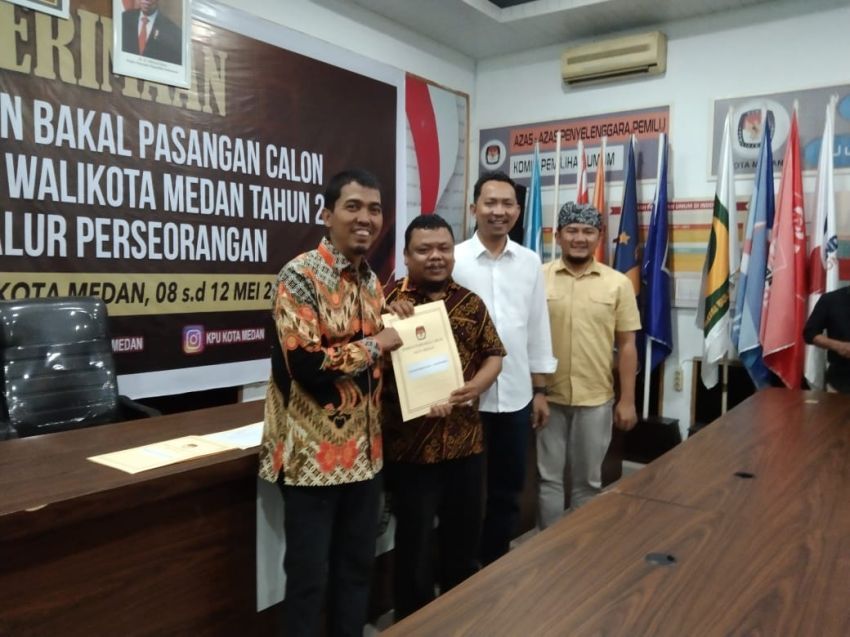 KPU Medan Terima Hasil Pemeriksaan Kesehatan 3 Paslon Wali Kota dan Wakil Wali Kota