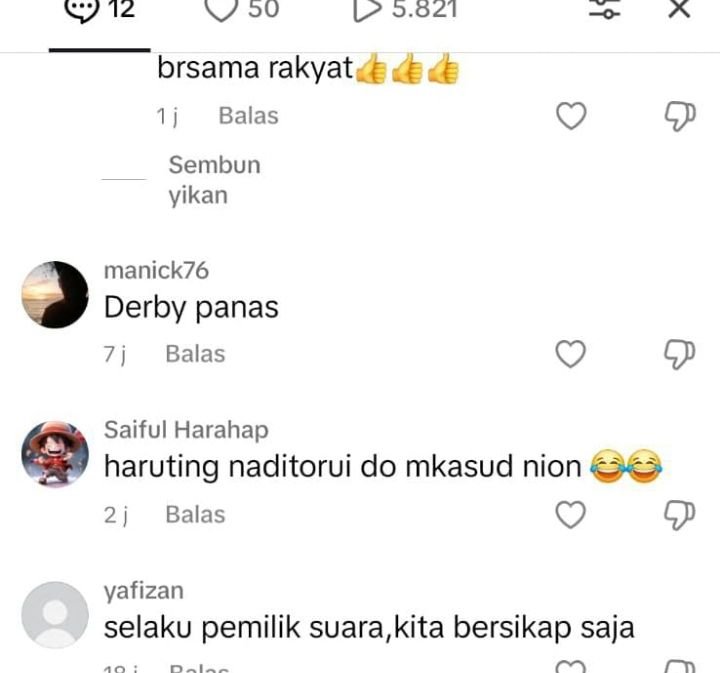 Viral! Fenomena Haruting dan Gabusi ramai diperbincangkan netizen di media sosial