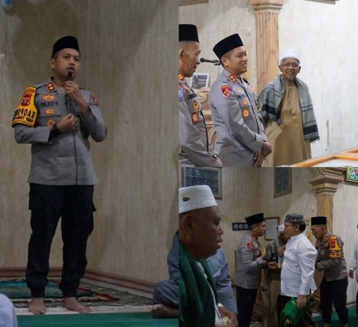 AKBP Wira Prayatna Gelar Gasuling di Masjid Jami Bincar