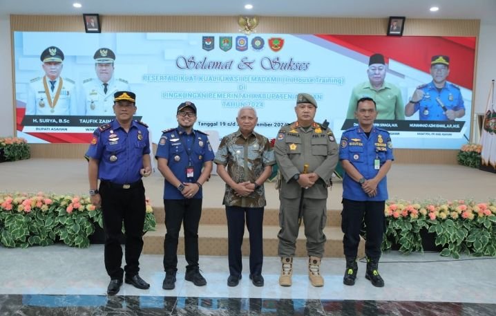 Bupati Asahan Buka Pendidikan Dan Pelatihan Pemadam Kebakaran