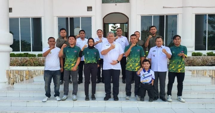 Pj Sekda Kabupaten Asahan Lepas Atlet NPC