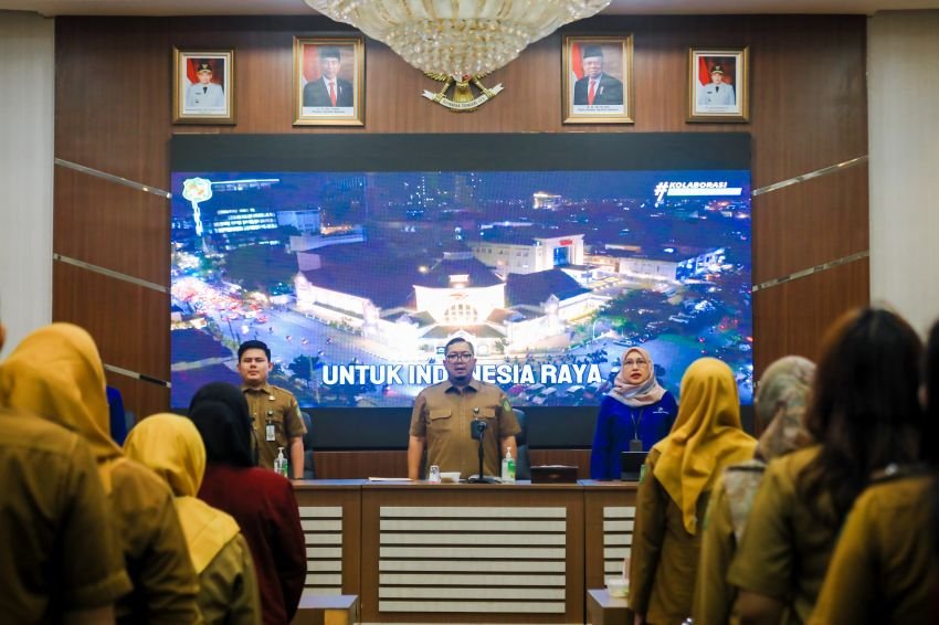 Pemko Medan Sosialisasikan Satu Data Indonesia Kepada Aparatur Kelurahan Cantik