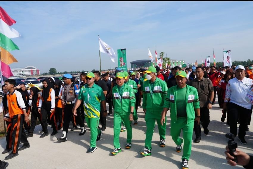 Ribuan Warga Ikuti Gebyar PON 2024, Kapolda Sumut: Ayo Sukseskan PON!