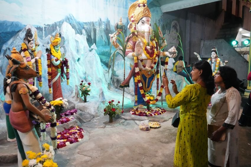 Perayaan Ganesh Chaturthi Berlangsung Semarak, Cermin Medan Kota Majemuk