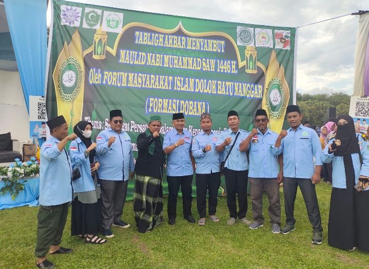 Ribuan Masyarakat Hadiri Maulid Nabi Muhammad SAW Bersama H.Anton Saragih
