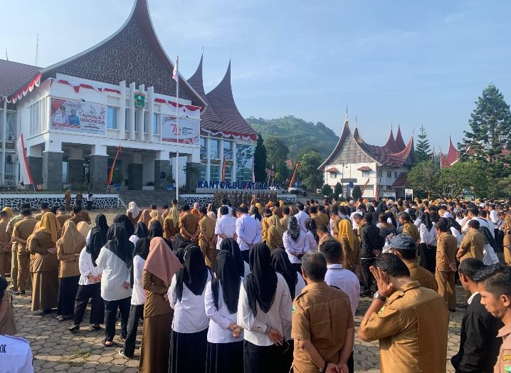 Apel Pagi Di Lingkup Pemerintah Kabupaten Solok.