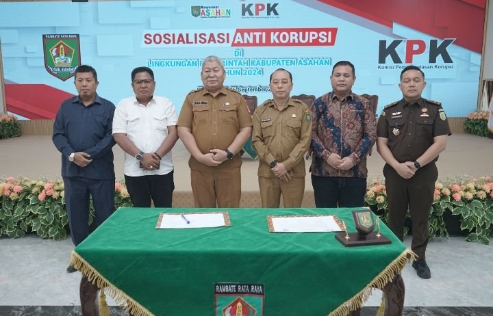 Pemkab Asahan Gelar Sosialisasi Anti Korupsi di Lingkungan Pemkab Asahan