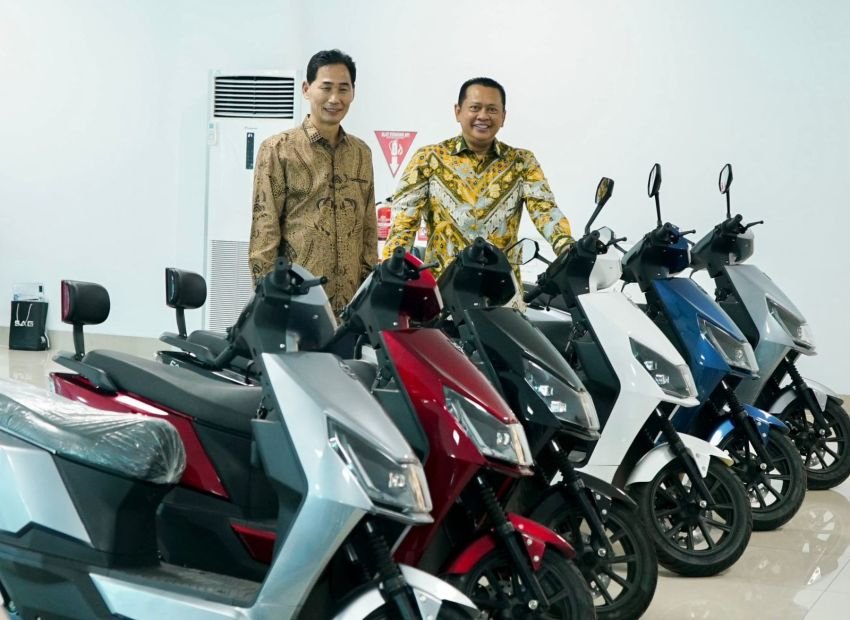 Ketua MPR RI Bamsoet Resmikan Peluncuran Motor Listrik eMOA dan Pabrik Perakitan Motor Listrik serta Baterai Motor Listrik PT. Baterai Listrik Motorin